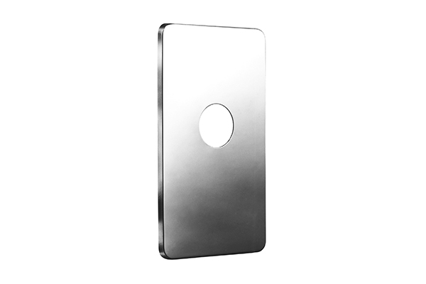 WC QUICK-PITCH STAINLESS STEEL OR BRASS PLATE, RECTANGULAR
