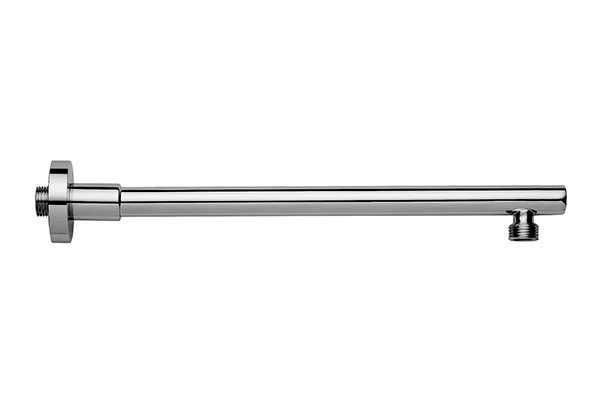 STRAIGHT SHOWER HEAD ARM WITH ADJUSTABLE ROSACE AVAILABLE IN DIFFERENT TYPES OF FINISHING
