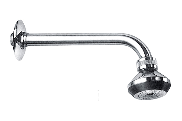FULL SHOWER WITH JOINT AND WATER FILTER AVAILABLE IN WHITE OR BLACK -IN BRASS