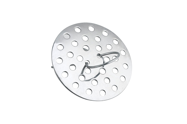 STAINLESS STEEL GRILL BASKET , WITH SPRING